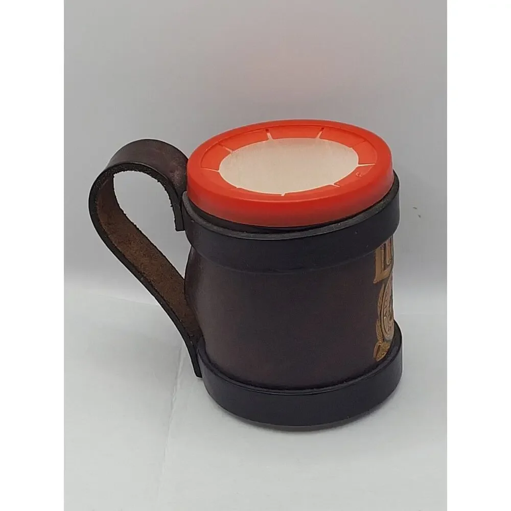 Miller Lite Leather Can Koozie Styrofoam‎ Insert